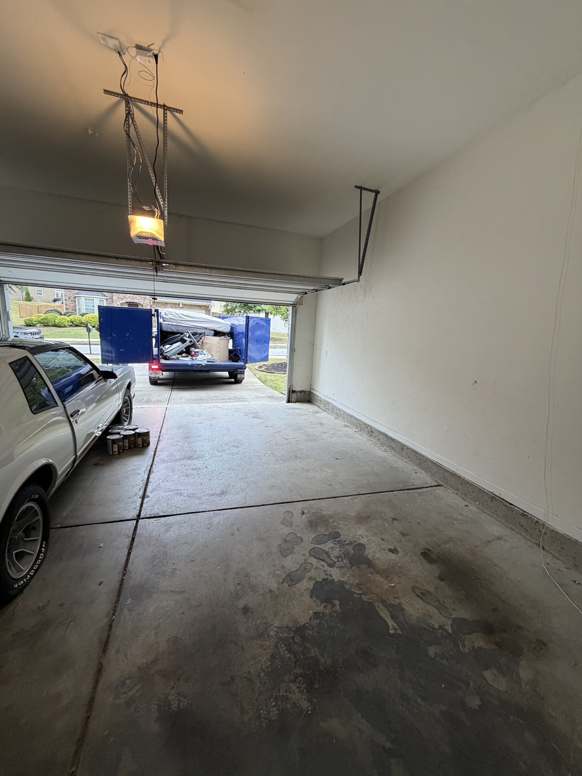 Garage cleanout project 1 after